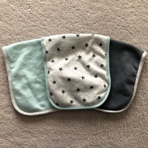 3 Cloud Island Burp Cloths
